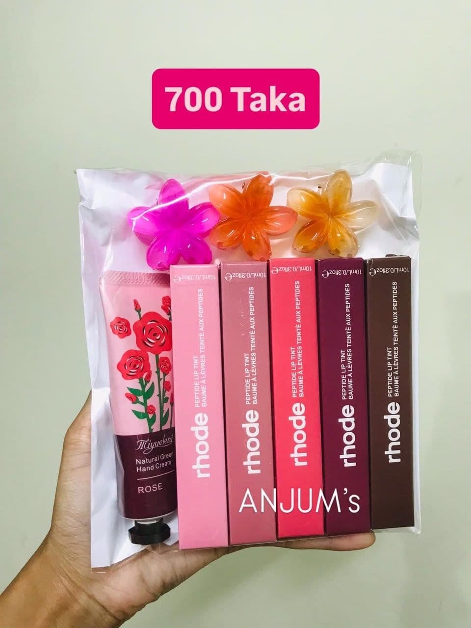 Rhode, hair Clip and hand cream Combo price in Bangladesh