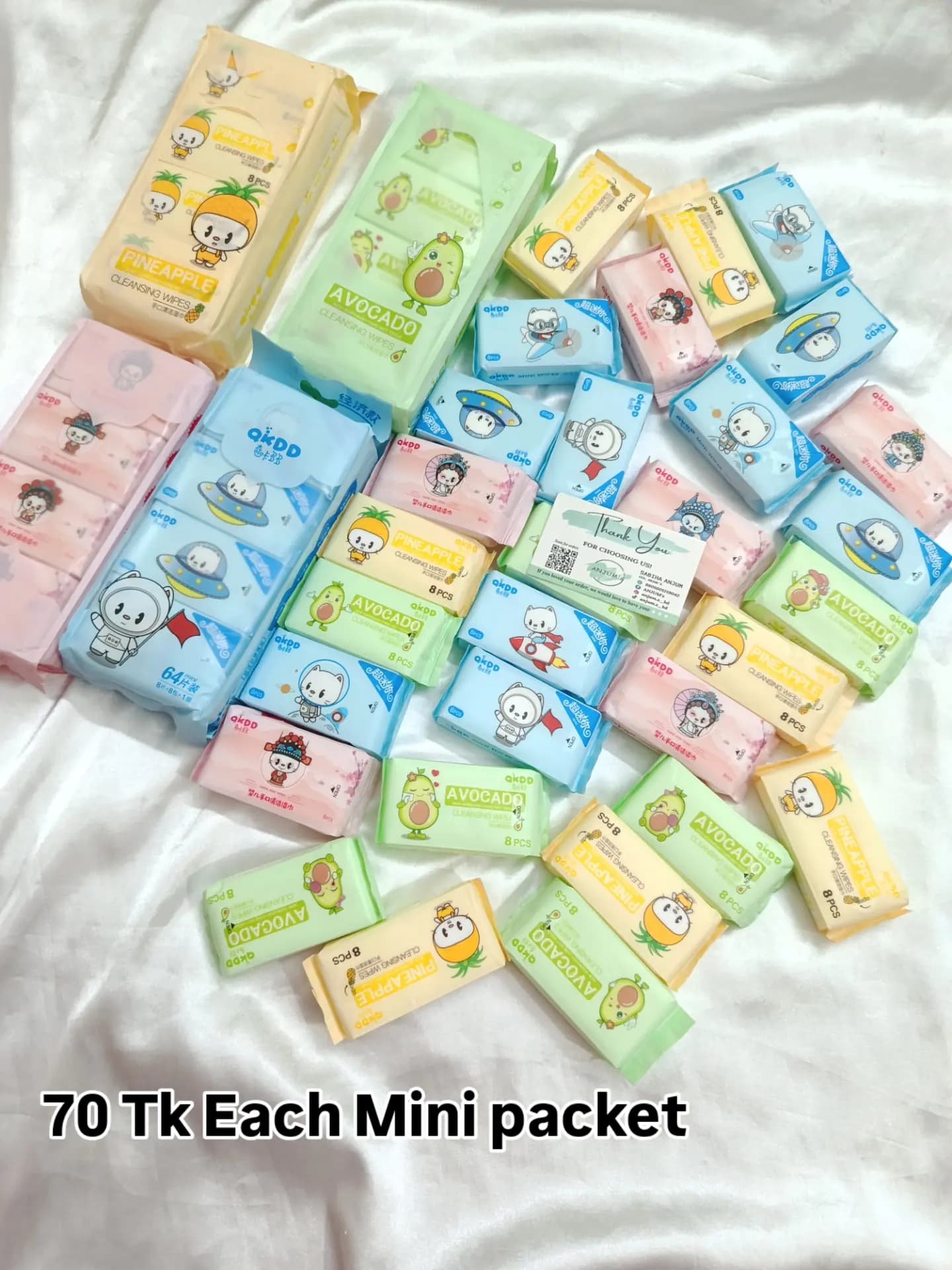 Mini Pocket Wipes