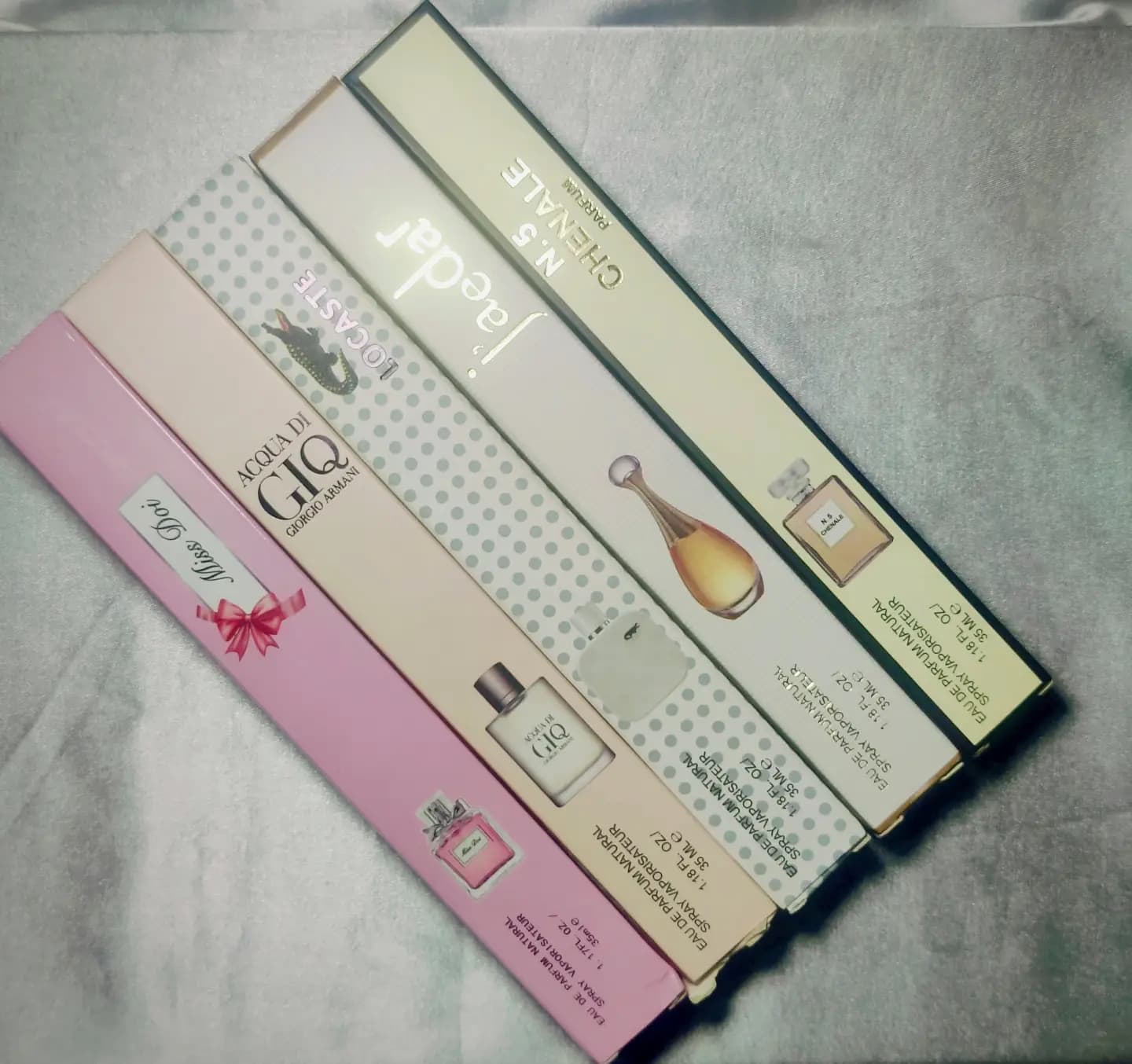 Mini Pocket Perfume 35ml – Assorted Fragrances