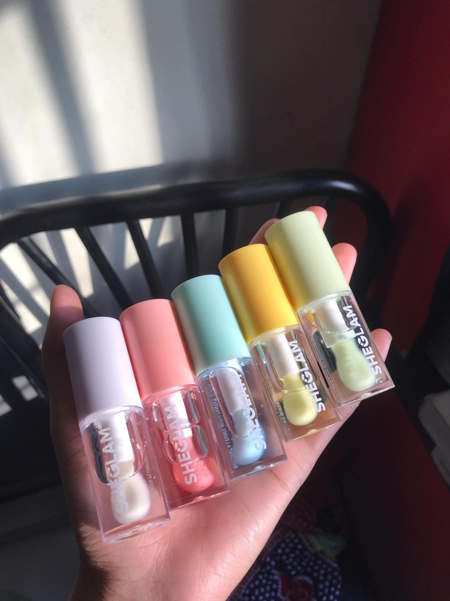 SHEGLAM and Essense lip oil