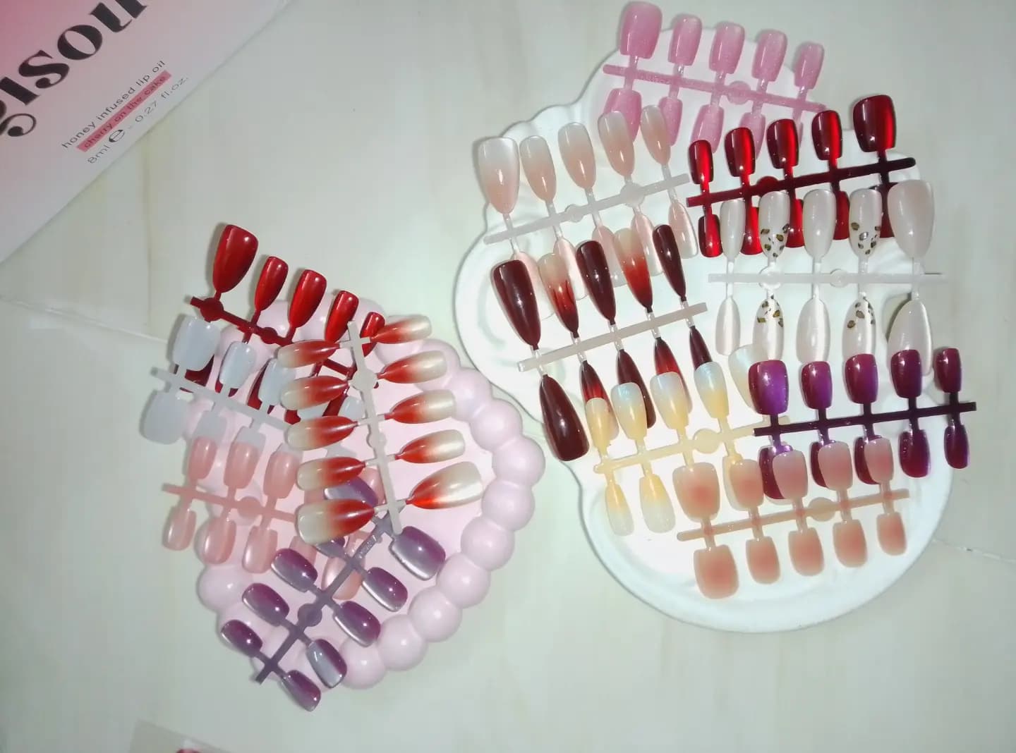 Nails. 60 Tk each with glue stickers free