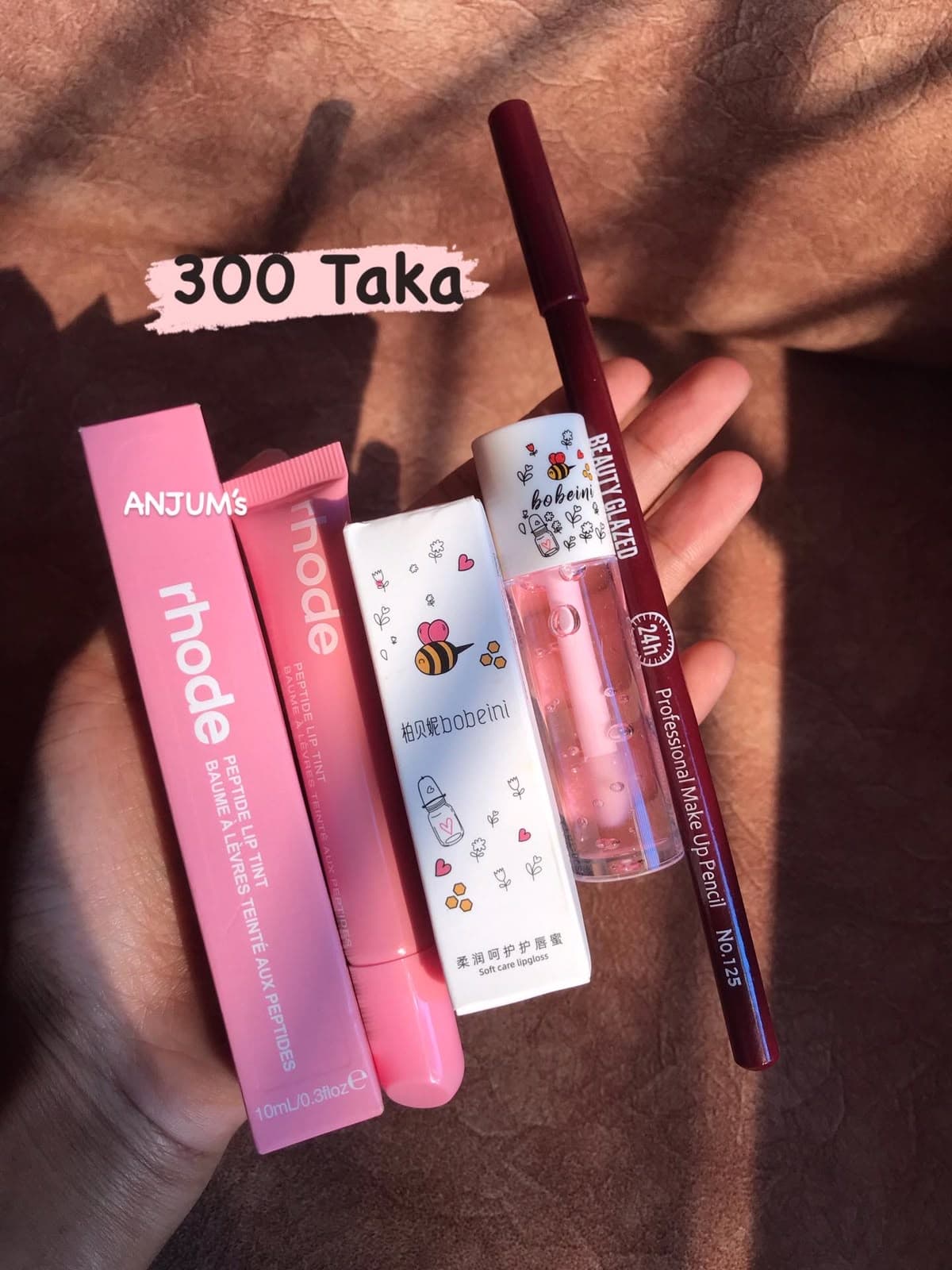 Cute Emoji Lip Oil Combo Set