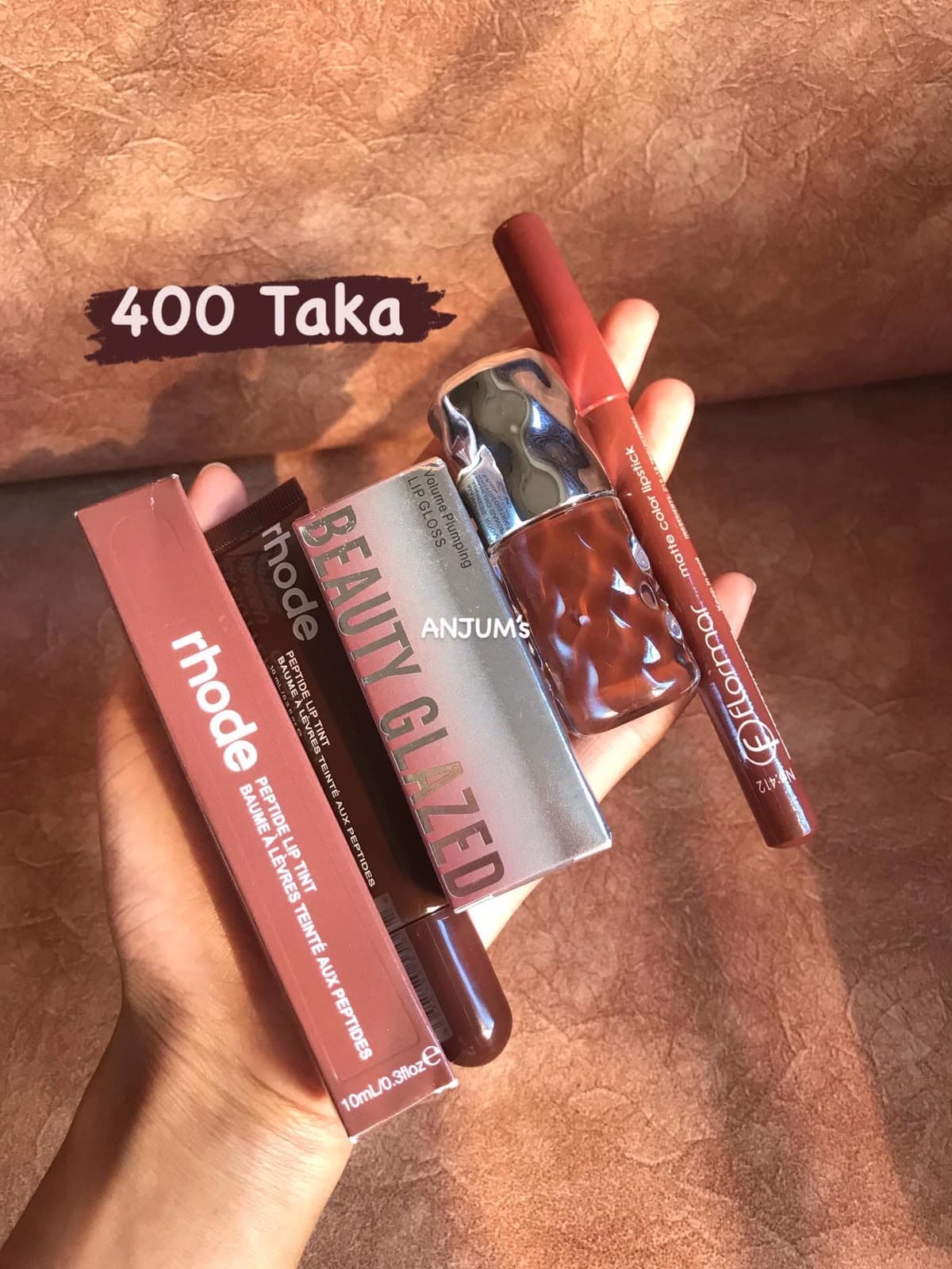 Beauty Glazed Nude Lipstick Combo Set