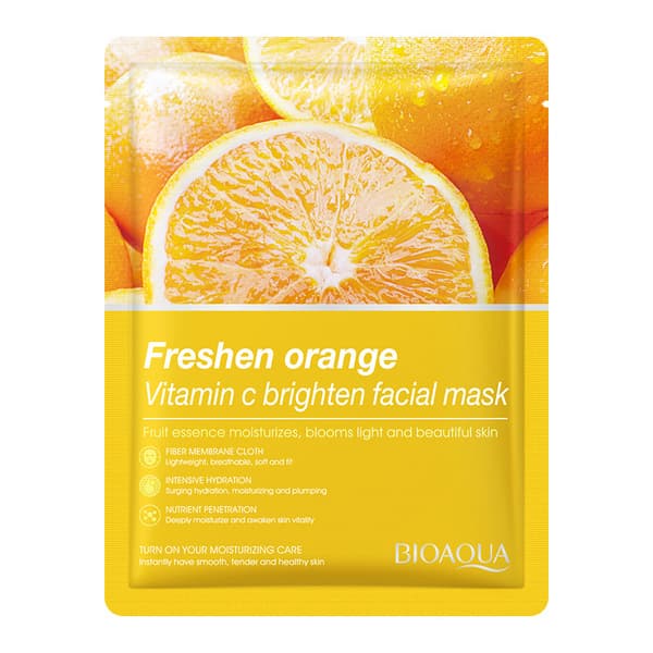 Sheet Masks – BIOAQUA & SADOER Mix & Match — BIOAQUA Fresh Orange