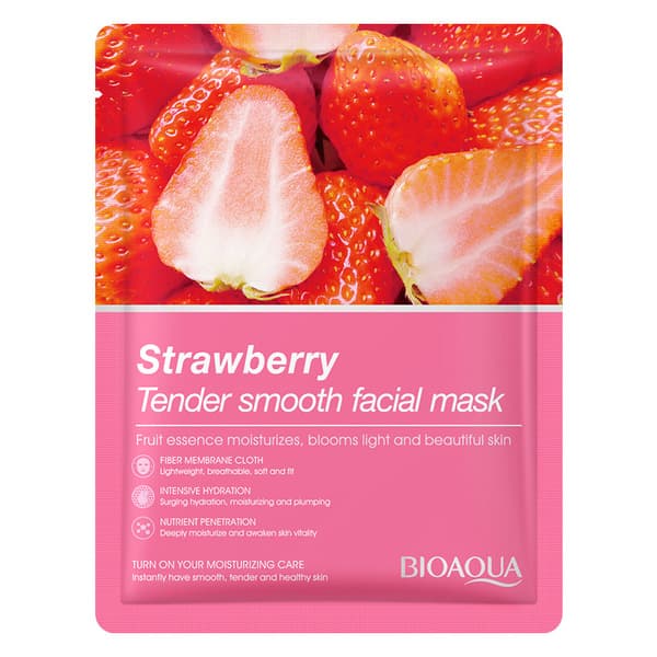 Sheet Masks – BIOAQUA & SADOER Mix & Match — BIOAQUA Strawberry