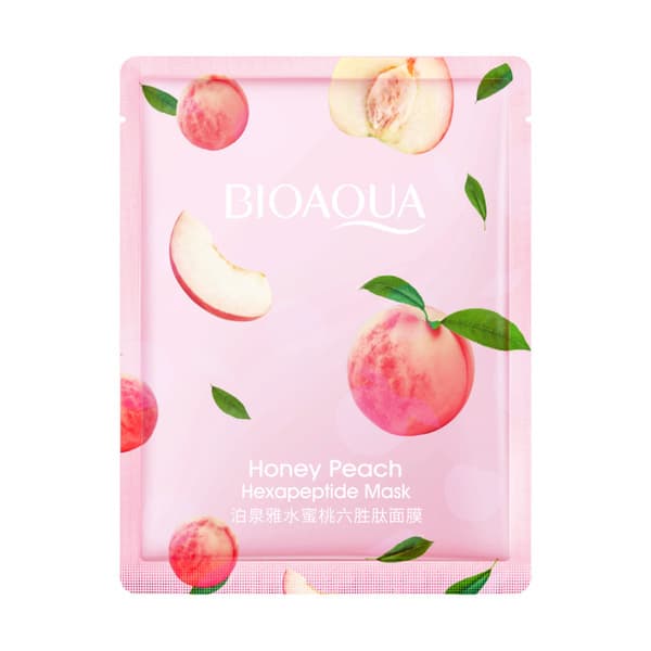 Sheet Masks – BIOAQUA & SADOER Mix & Match — BIOAQUA Honey Peach