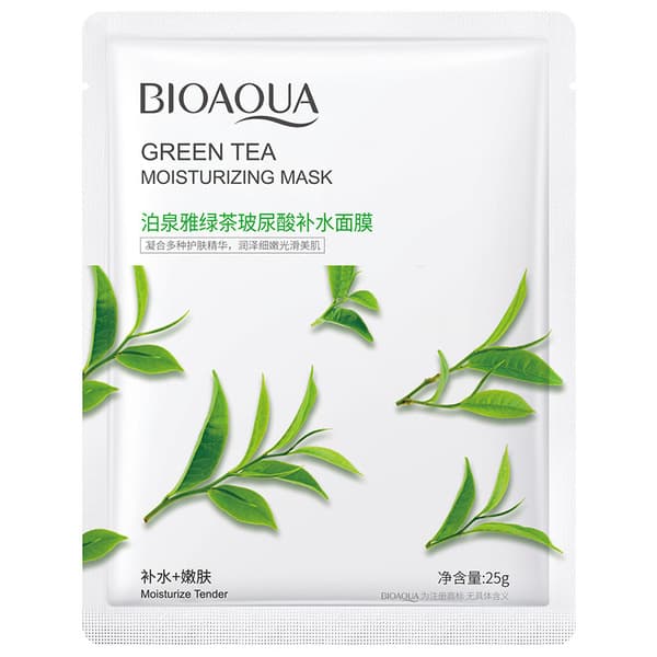 Sheet Masks – BIOAQUA & SADOER Mix & Match — BIOAQUA Green Tea — White Pack