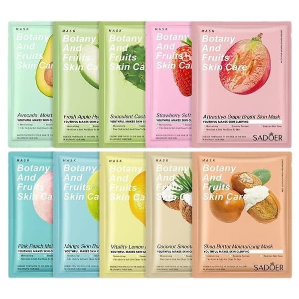 Sheet Masks – BIOAQUA & SADOER Mix & Match 28