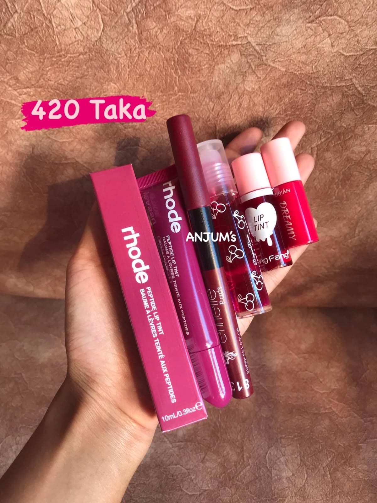 Hello Kitty Pink Lip Makeup Combo Set