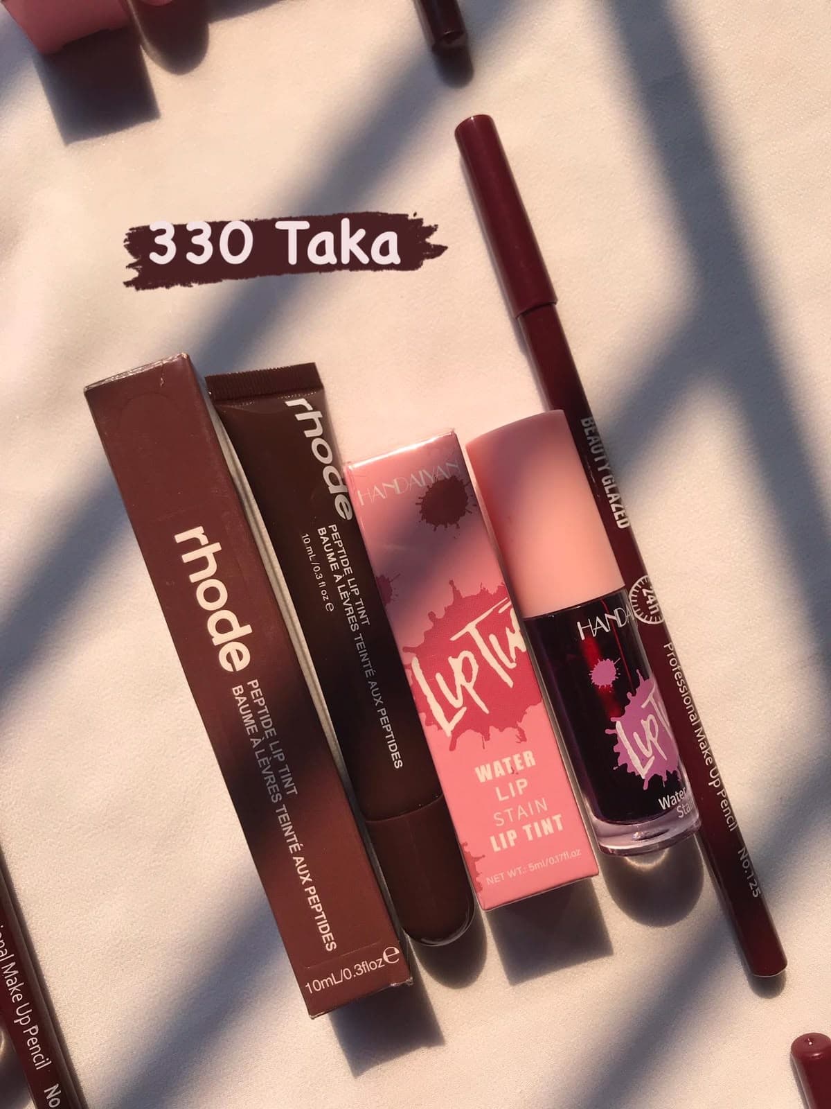 Rhode Brown Lip Tint & Handaiyan Water Lip Stain Combo