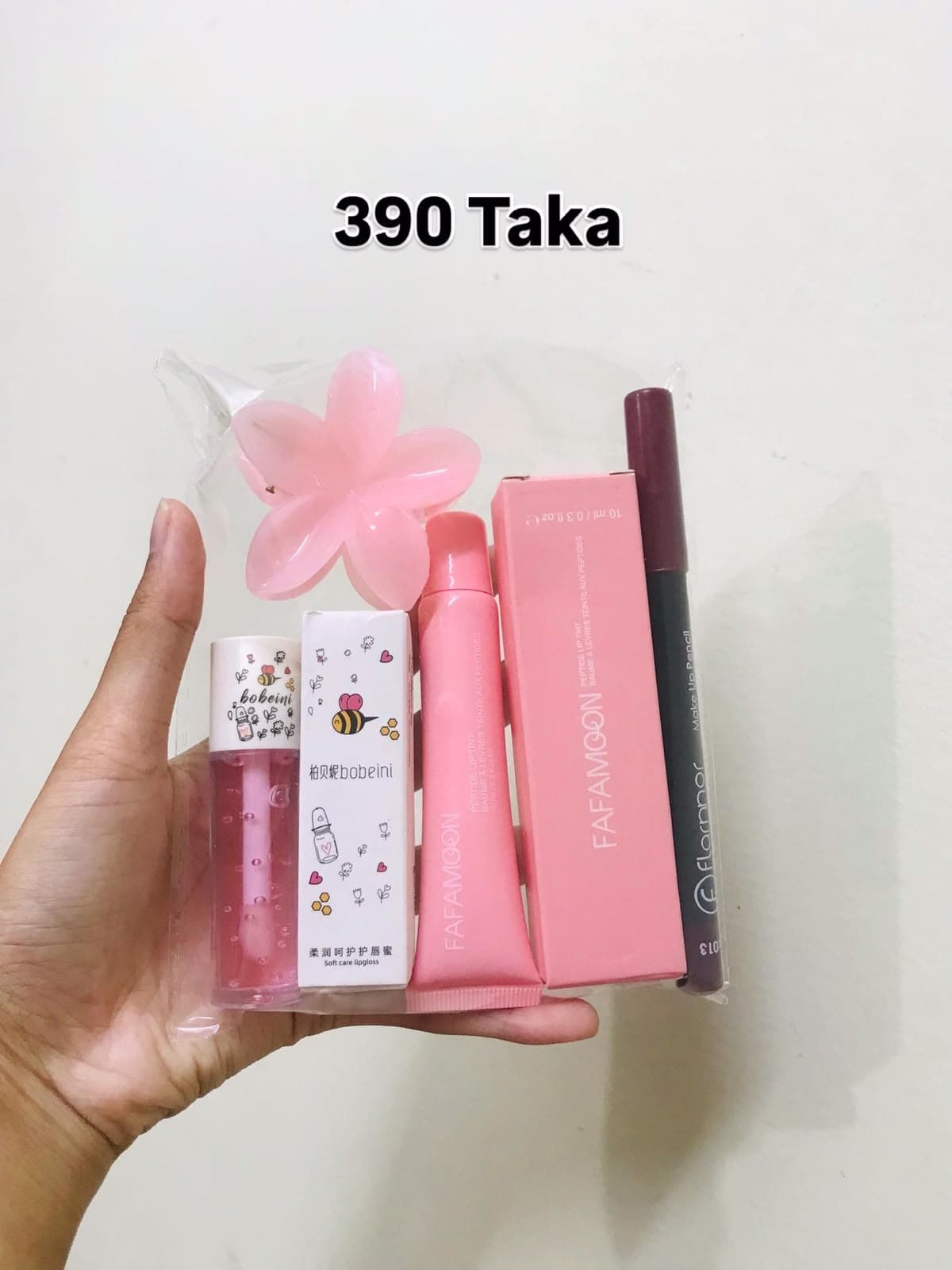 Soft Pink Mini Lip Combo Set