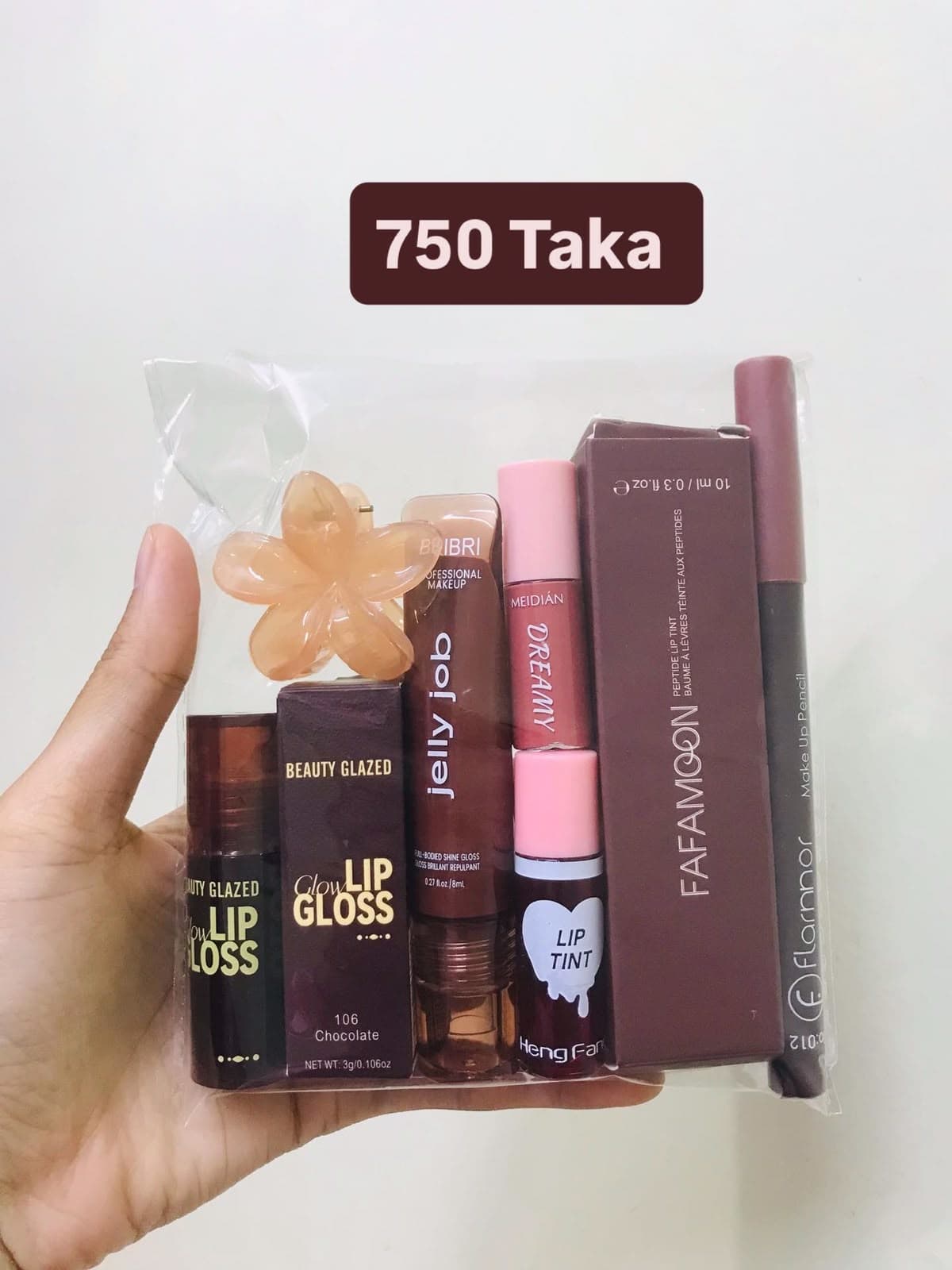 Cocoa Pink 5-Piece Lip Combo Set