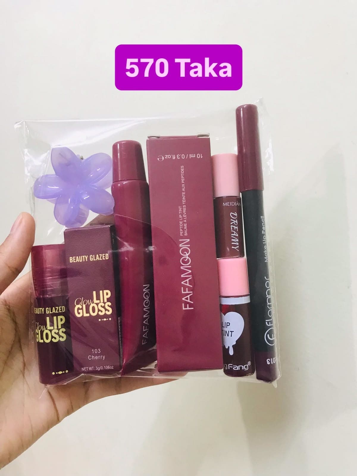 Plum Bow 4-Piece Lip Combo Set