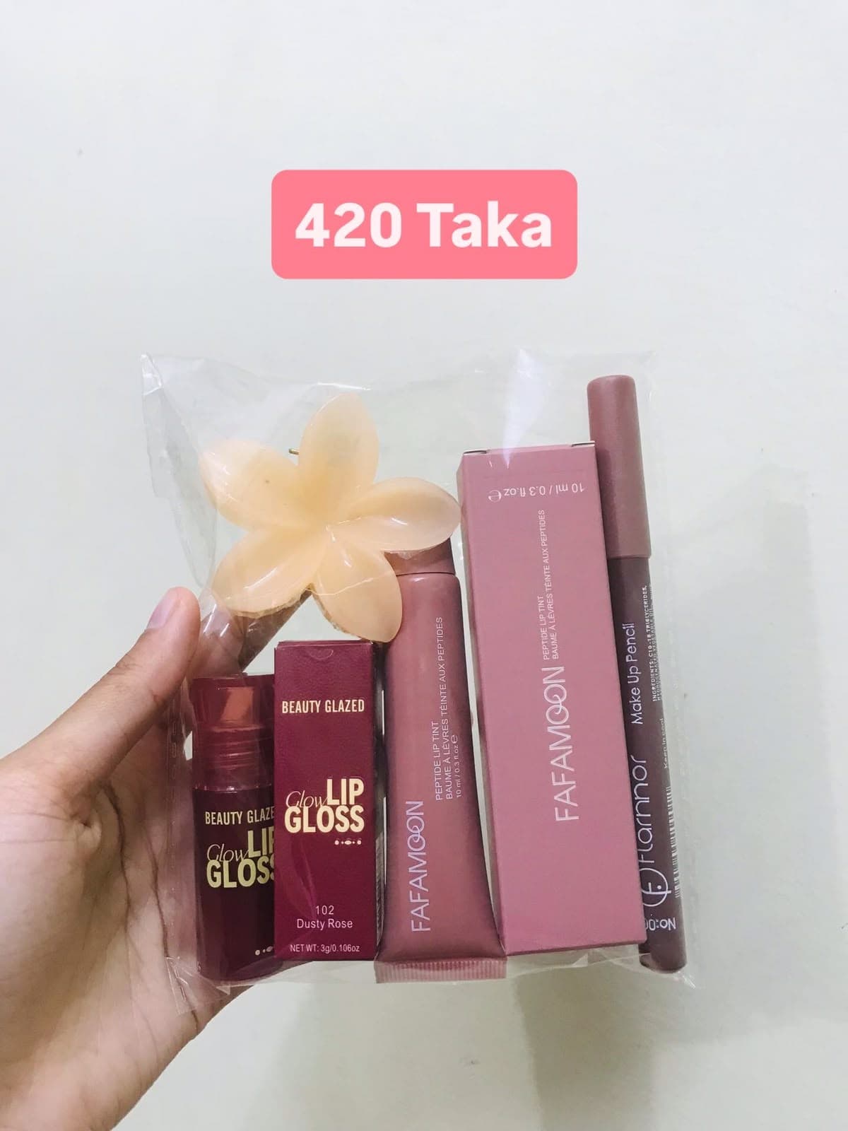 Mocha Nude 4-Piece Lip Combo Set