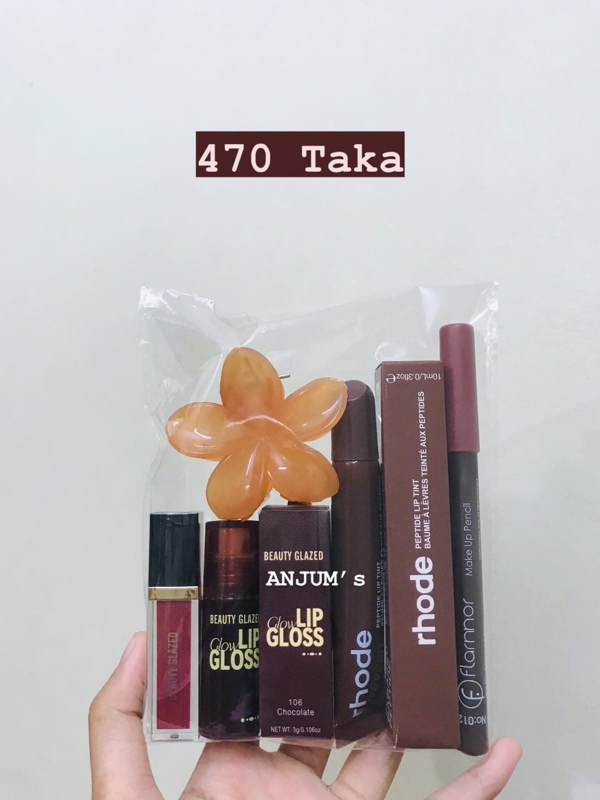 Mocha Gloss 5-Piece Lip Combo Set