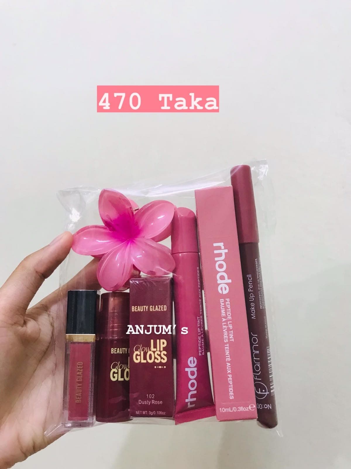 Pink Glow 5-Piece Lip Combo Set